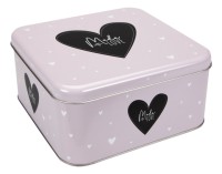 Gebäckdose Made Love 16.5x16.5
