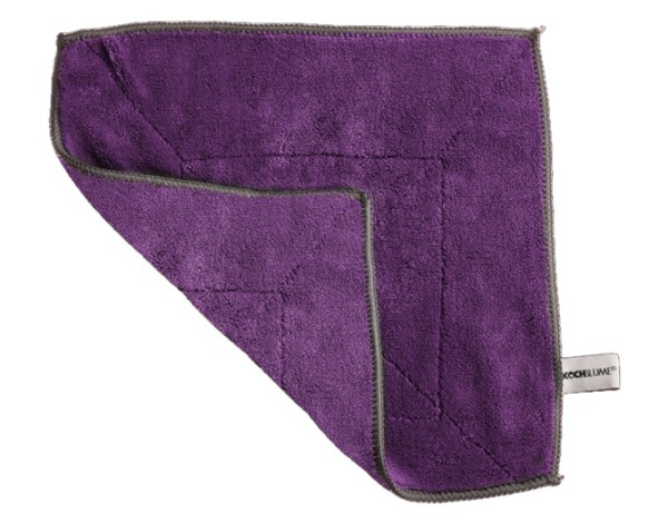 Microfasert. 30x30 lila