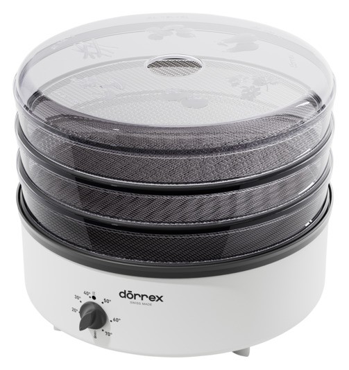 Dörrapparat mit Metallgitter