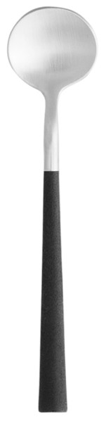 Mito Kaffeelöffel L11.8cm brushed Griff schwarz