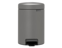Treteimer concret grey 3l