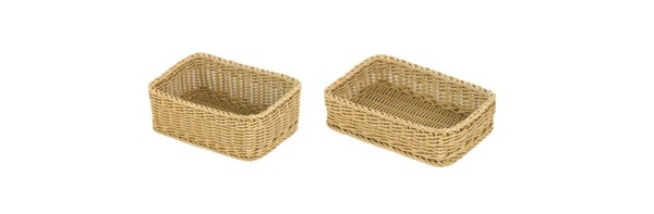 Korb GN 1/4, h-beige, 26,5x16x10cm