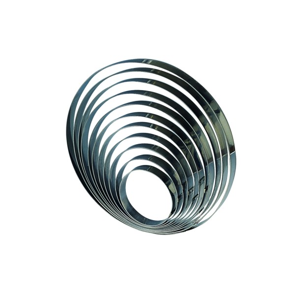 Edelstahlring H4cm D10cm