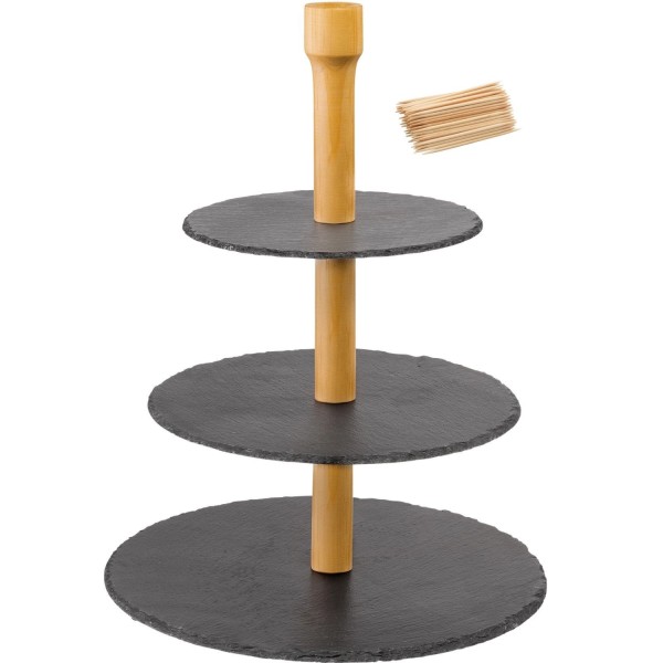 3-stufige Etagere Tapas u. Friendsu.100 Mini-Fingerfood-St,s