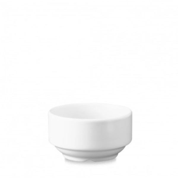 Whiteware White Consomme Schüssel ohne Griffe 11.5cm 40cl