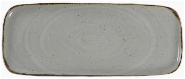 Rustico Platte rechteckig 31x13cm taupe