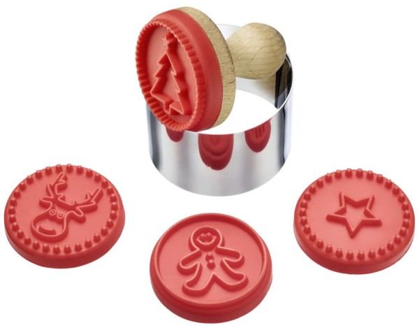 6tlg. Keksstempel-Set