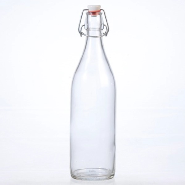 Flasche Lory 1 l mit Porzellan-Bügelverschluss