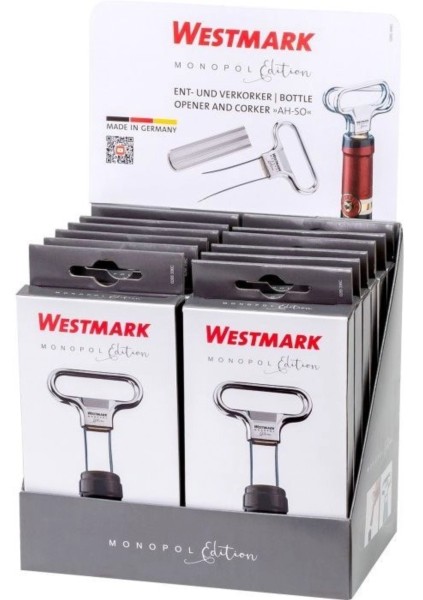 Display 12 Stk. B1682:B1752Ent- und Verkorker Ah-So Monopol
