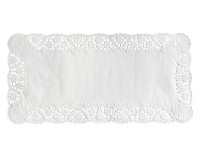 Tortenspitze 40x20cm weiss 6p