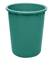 Müllbehälter zylindrisch 200lt grün