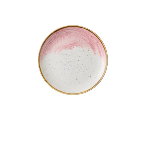 Stonecast Accents Pink Coupe Teller flach 21.7cm