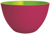 Duo Schüssel beere/grün 28 cm