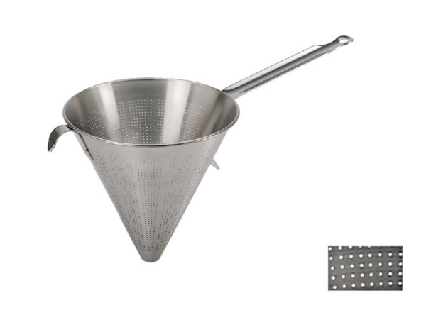 Spitzsieb D:23cm Lochung 0.8mm