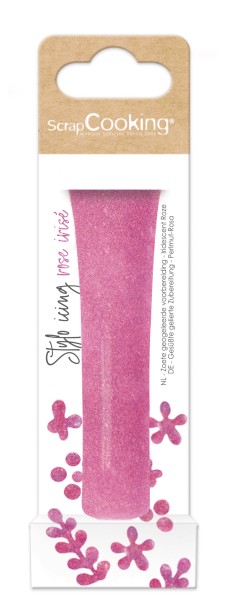 Zuckerguss Stift perlmutt rosa 26g