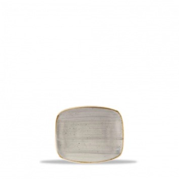 Stonecast Peppercorn Grey Platte rechteck. No 5 15.4x12.6cm