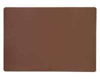 Tischset Leder brown
