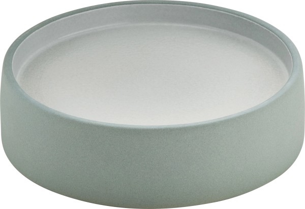 Playground 2in1 Teller flach tief grau weiss 16cm H4.5cm