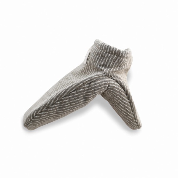 Mini Ofenhandschuhe 14x14cm clay stone Biobaumwolle