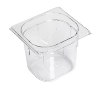 GN Behälter 1/6 Polycarbonat H15cm transparent