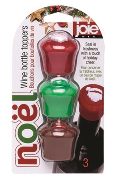 3er Set Joie Weinstopper XMAS