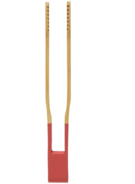 Zange geriffelt 24cm Bambus coral