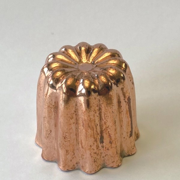 Kuchenform Cannelés Kupfer D:3.5cm H:3cm