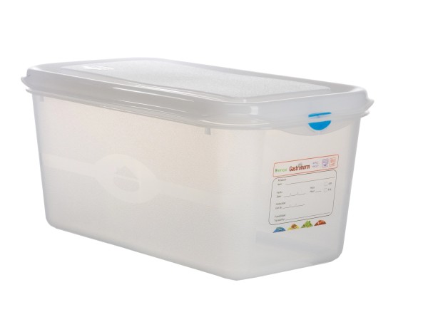 Frischhaltebox GN1/3 15cm 6lt mit Deckel und Clips