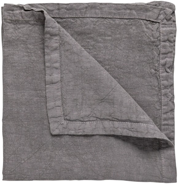 Maria Napkin 47x47cm dusk grey linen