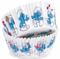 1x Papierförmchen Schlümpfe