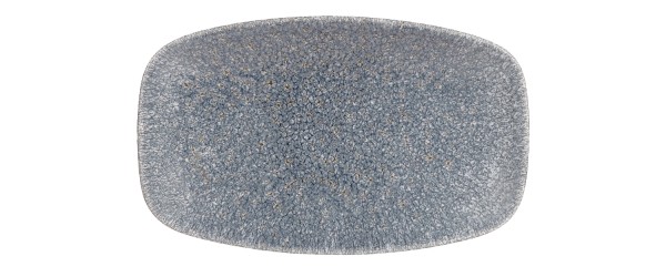 S.P. Raku Topaz Blue Platte rechteckig 20x12.1cm,