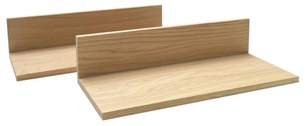 2er Set Einsatz für GN1/2 Holzbox Valo 24x10.5cm H:6cm