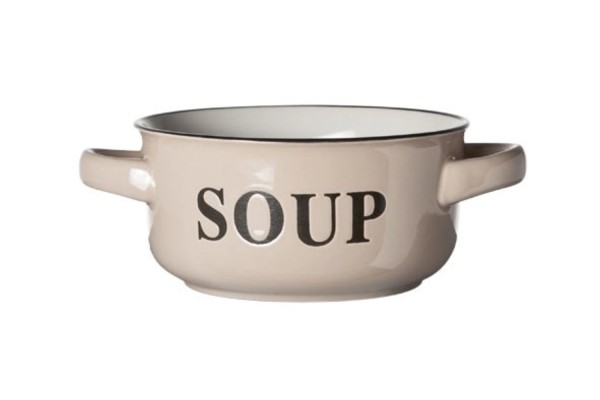 Suppenschüssel SOUP creme, 47cl, 13.5x6.5cm