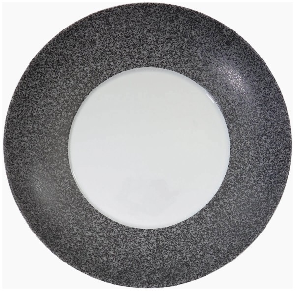 Raw Teller tief coupe D29cm granitgrau
