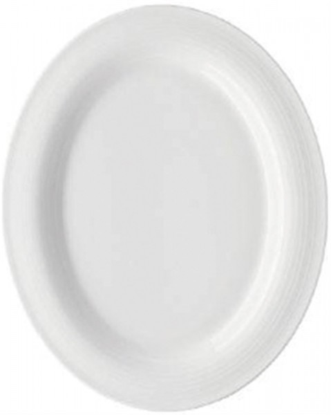 Move Sequence / weiss Platte oval 32cm