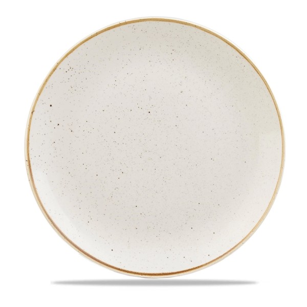 Stonecast Barley White Coupe Teller flach 28.8cm