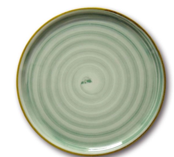 Napoli Pizza Teller 33cm Circus grün