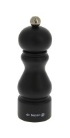 Rumba Gewürzmühle mattschwarz 18cm