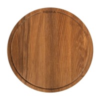 Pizzabrett L Eichenholz Ø34cm