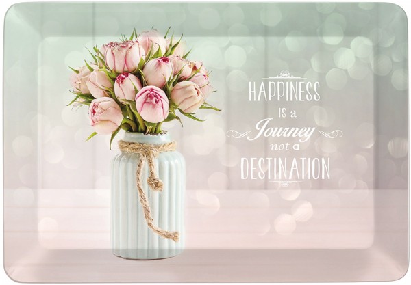 Hapiness Tablett 31x23 cm