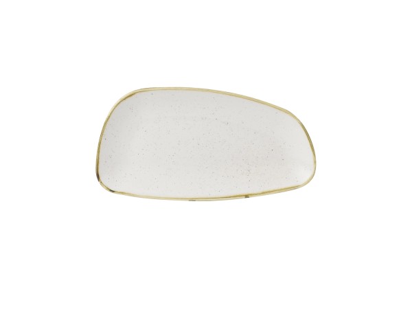 Stonecast Barley White Geo Teller 30x15.5cm