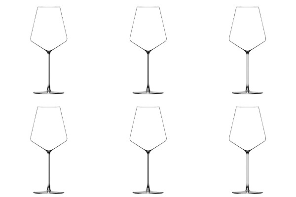 6er Set F. Sommier Dionysos Rotweinglas 66cl
