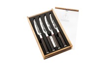 4tlg. Sebra Steakmesserset