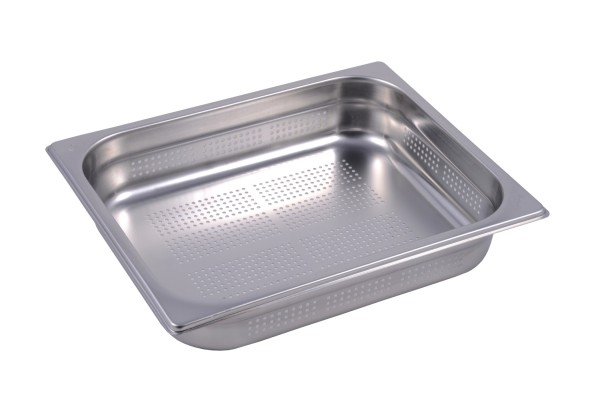 GN Behälter 1/2 Edelstahl gelocht H6.5cm