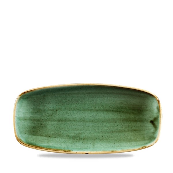 Stonecast Samphire Green Platte rechteckig 26.9x12.7cm