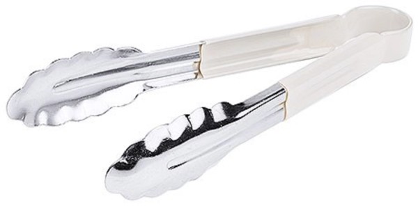 Küchenzange HACCP, weiss, 24cm