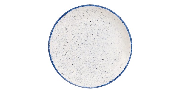 Stonecast Hints Indigo Blue Coupe Teller flach 16.5cm