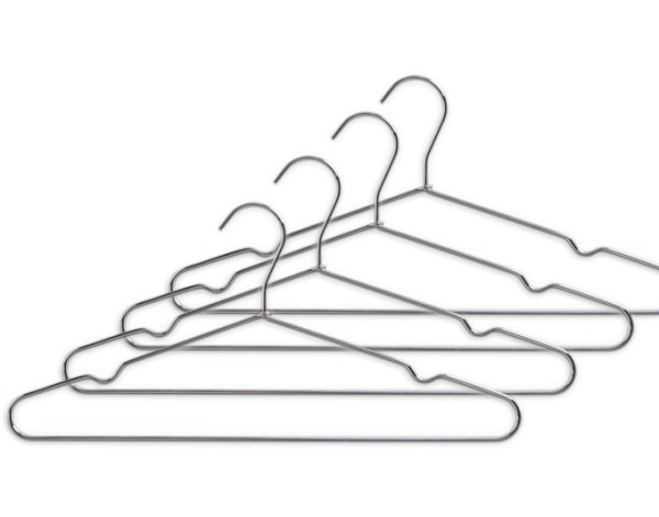 Kleiderbügel Metall 4St. 40cm