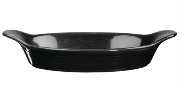 Cookware Onyx Black Schale oval mit Griff 23.2x12.5cm
