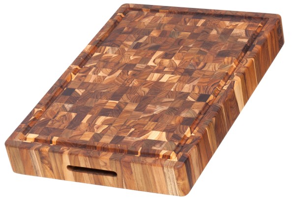 Butcher Block Schneidbrett mit Saftrille 51x35.5x6.4cm